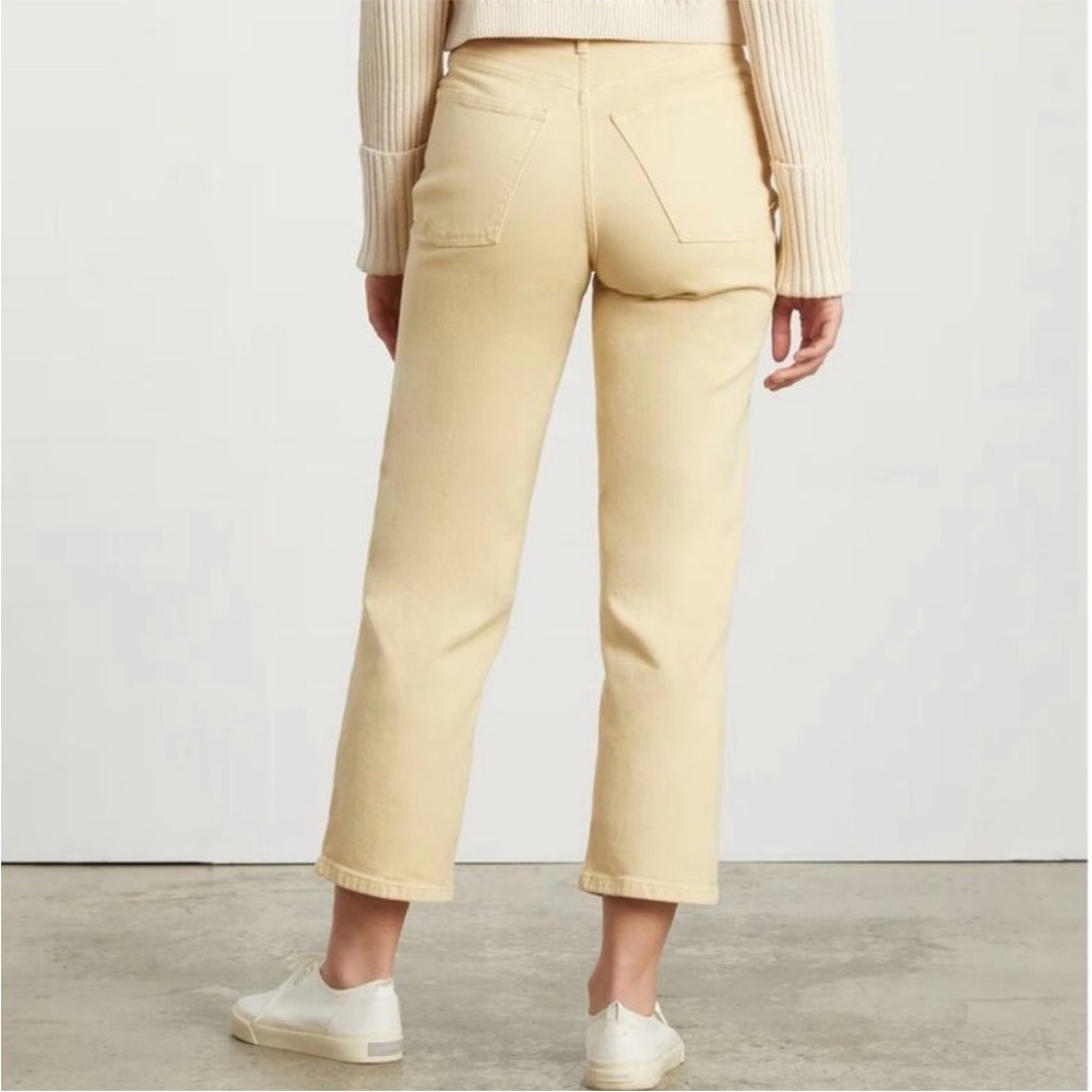 Everlane Women’s The Way High Jean Sz 27T Soybean Color - Picture 2 of 5